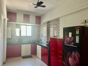 Kitchen in 2 BHK Apartment at Satyam Serenity, Wadgaon Sheri – for Rent