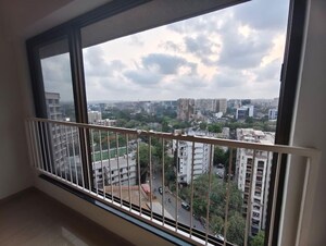 Balcony in 2 BHK Apartment at Marathon Monte South, Byculla West – for Rent