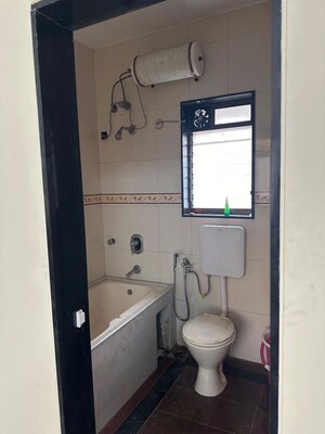 Bathroom in 1 BHK Apartment at ISA Royal Palace, Prabhadevi – for Rent
