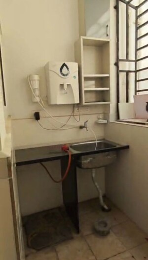 Kitchen in 3 BHK Apartment at Asian Sun City, Kothaguda – for Rent