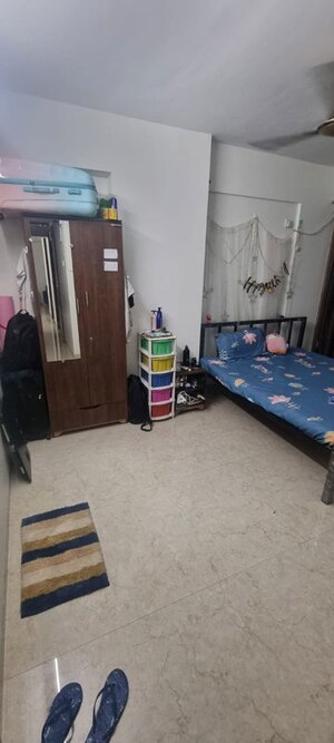 Bedroom in 2 BHK Apartment at Titanium Pyramid Icon, Ghansoli – for Rent