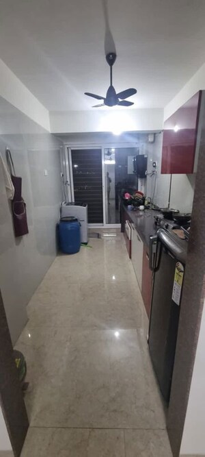 Kitchen in 2 BHK Apartment at Titanium Pyramid Icon, Ghansoli – for Rent