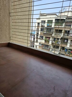 Balcony in 2 BHK Apartment at Titanium Pyramid Icon, Ghansoli – for Rent