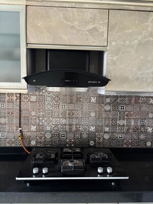 Kitchen in 2 BHK Apartment at Sai Chaturbhuj Apartment, Kharghar – for Rent