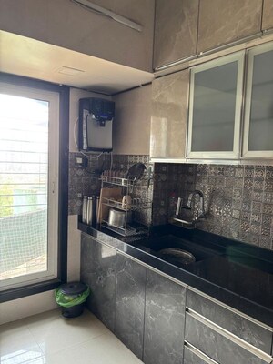 Kitchen in 2 BHK Apartment at Sai Chaturbhuj Apartment, Kharghar – for Rent