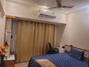 Bedroom in 2 BHK Apartment at Sai Chaturbhuj Apartment, Kharghar – for Rent