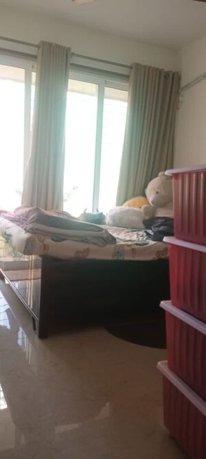 Bedroom in 2 BHK Apartment at Titanium Pyramid Icon, Ghansoli – for Rent