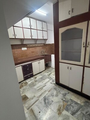 Kitchen in 3 BHK Apartment at Pentagaon Amrutha Valley, Banjara Hills – for Rent