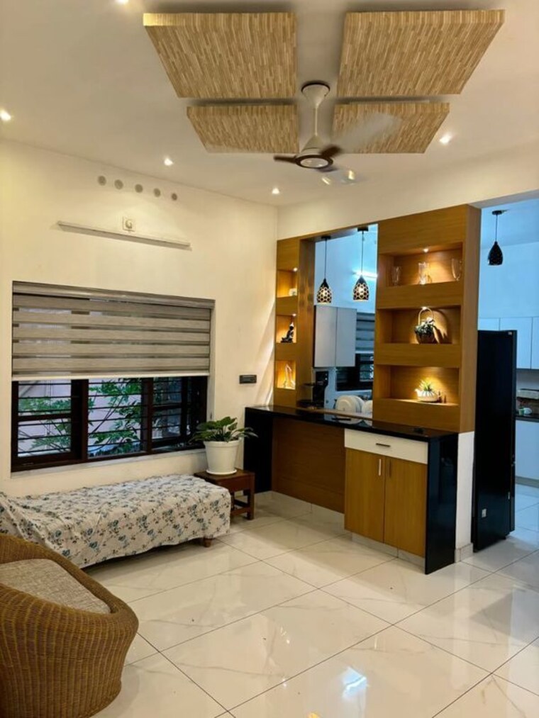 Bedroom, kannadi ii  1300 Sq.Ft. Villa In KannadI Ii Palakkad 10637476