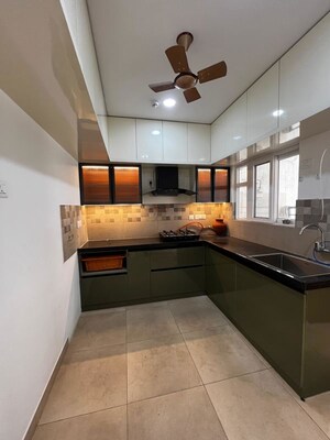 Kitchen in 3 BHK Apartment at Prestige Tranquil, Kokapet – for Rent