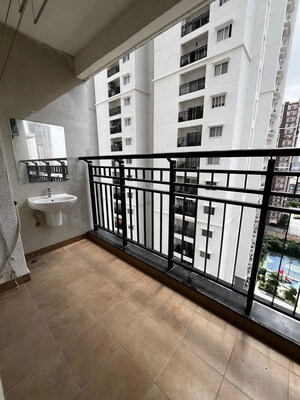 Balcony in 3 BHK Apartment at Prestige Tranquil, Kokapet – for Rent