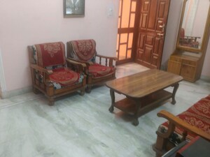Living Room in 1 BHK Builder Floor at Aman Vihar – for Rent