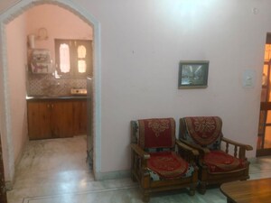 Living Room in 1 BHK Builder Floor at Aman Vihar – for Rent