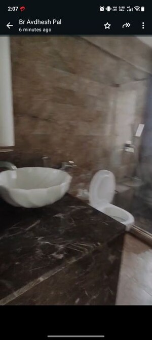Bathroom in 3 BHK Apartment at Om Ratan Apartment, Worli – for Rent