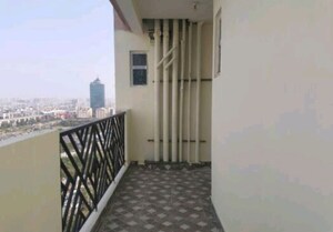 Balcony in 3 BHK Apartment at Saya Gold Avenue, Vaibhav Khand – for Rent