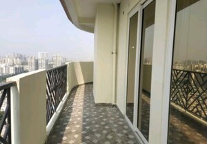 Balcony in 3 BHK Apartment at Saya Gold Avenue, Vaibhav Khand – for Rent