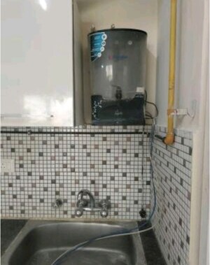 Bathroom in 3 BHK Apartment at Saya Gold Avenue, Vaibhav Khand – for Rent