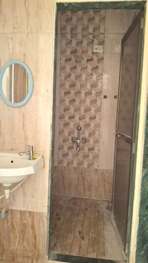 Bathroom in 1 BHK Apartment at Divine Solitaire, Ulwe – for Rent