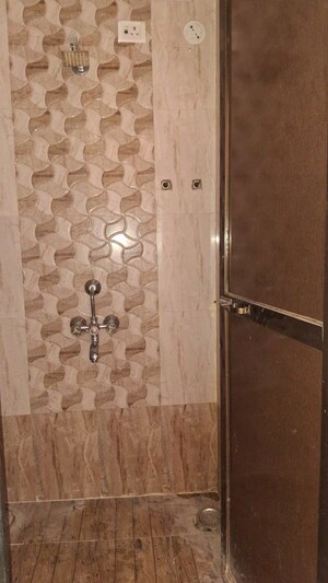 Bathroom in 1 BHK Apartment at Divine Solitaire, Ulwe – for Rent
