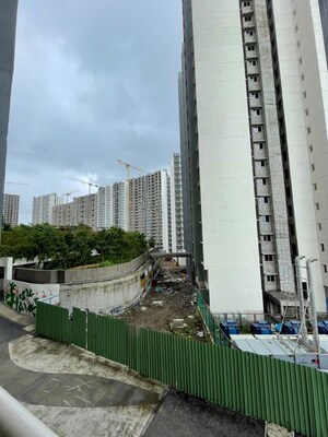Balcony in 2 BHK Apartment at Godrej Park Greens, Mamurdi – for Rent