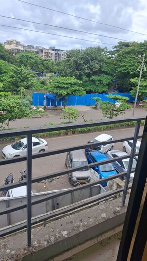 Balcony in 1 BHK Apartment at Om Shree Vighnaharta Apartment, Ulwe Sector 23 – for Rent
