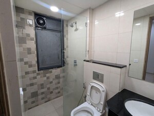 Bathroom in 2 BHK Apartment at BC Corp Arista, Bandra East – for Rent