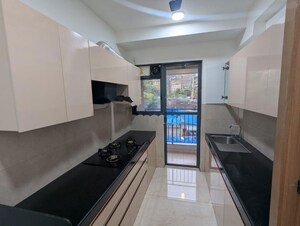 Kitchen in 2 BHK Apartment at BC Corp Arista, Bandra East – for Rent