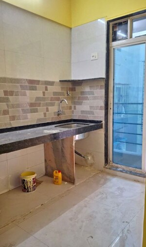 Bathroom in 1 BHK Apartment at Sai Darshan CHS Ulwe, Ulwe Sector 8 – for Rent