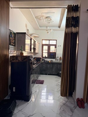 Kitchen in 1 RK Builder Floor at Aman Vihar – for Rent