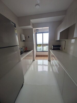 Building Lobby in 2 BHK Apartment at Kalpataru Magnus, Bandra East – for Rent