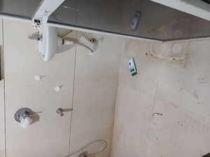 Bathroom in 2 BHK Apartment at Century One, Ghansoli – for Rent