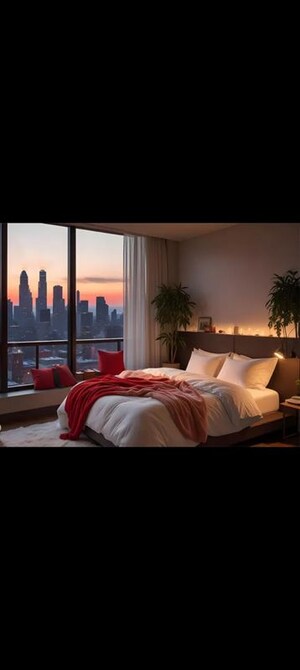 Bedroom in 6+ BHK Penthouse at Wadhwa Marina Vista, Pali Hill – for Sale