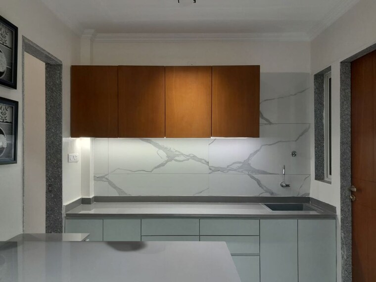 Kitchen, courtyard-meridian 4 Bedroom 2111 Sq.Ft. Apartment In Sevasi Vadodara 10637617
