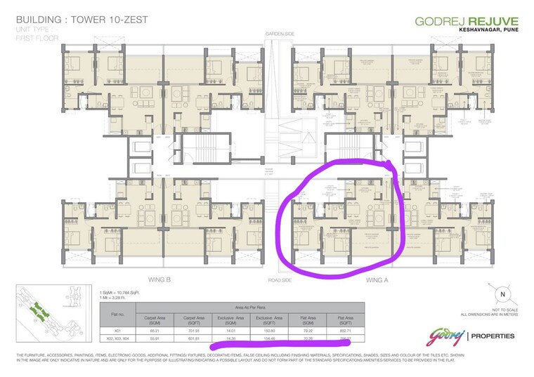 Map Location, godrej-rejuve 3 Bedroom 756 Sq.Ft. Apartment In Mundhwa Pune 10637613