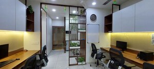 Team Area in  Office Space at Zion Z One, Bodakdev – for Rent