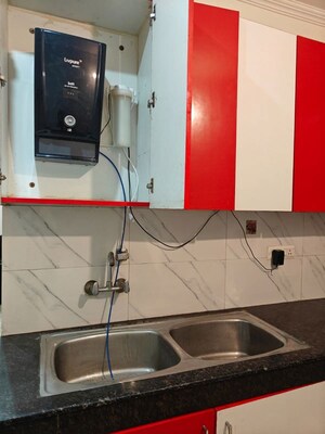 Bathroom in 2 BHK Apartment at Saket – for Rent