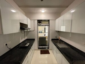 Kitchen in 2 BHK Apartment at Rustomjee Azziano Wing K, Thane West – for Rent