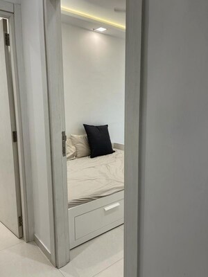 Bathroom in 2 BHK Apartment at Rustomjee Azziano Wing K, Thane West – for Rent