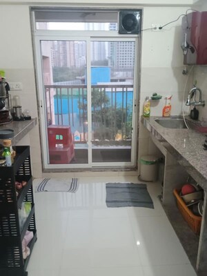 Kitchen in 2 BHK Apartment at RIPL Aikya Roots, Vikhroli West – for Rent