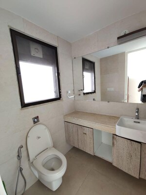Bathroom in 3 BHK Apartment at Runwal Bliss, Kanjurmarg East – for Rent
