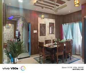 Dining area in 3 BHK Apartment at Aakash Square, Ganeshguri – for Sale