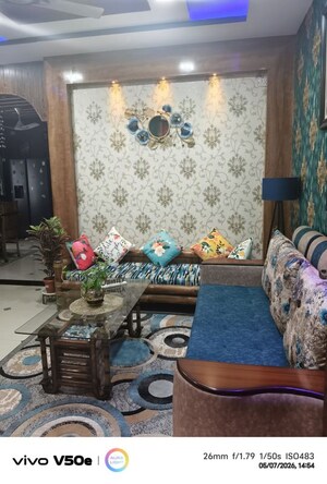 Living Room in 3 BHK Apartment at Aakash Square, Ganeshguri – for Sale