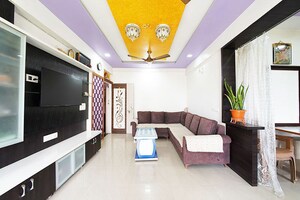Living Room in 2 BHK Apartment at Chandlodia – for Sale