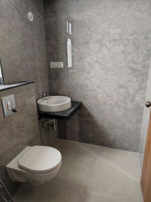 Bathroom in 3 BHK Apartment at Gagan Klara, Balewadi – for Rent