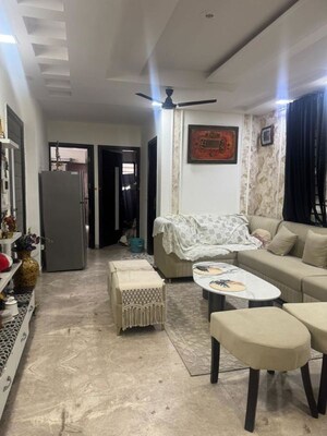 Living Room in 3 BHK Builder Floor at Rohini Sector 7 – for Sale