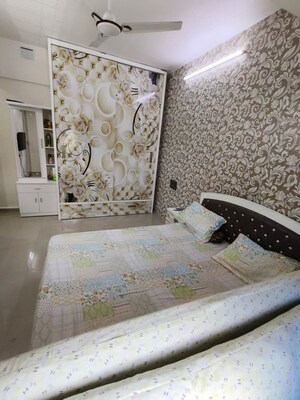 Bedroom in 2 BHK Apartment at Aurum House, T.T.C. Industrial Area – for Rent