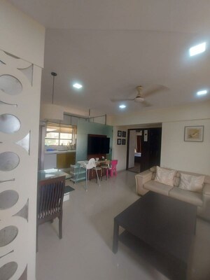 Living Room in 2 BHK Apartment at Bandra West – for Rent