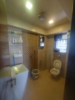 Bathroom in 2 BHK Apartment at Bandra West – for Rent