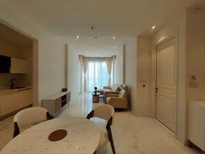 Team Area in 1 BHK Apartment at Bhartiya Leela Residences, Thanisandra Main Road – for Rent