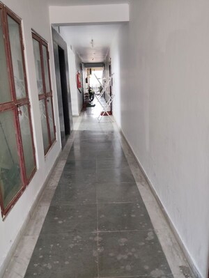 Building Lobby in 2 BHK Apartment at LDA Srijan Apartments, Aliganj – for Rent